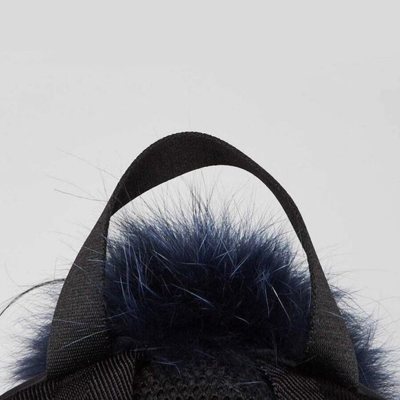 Fendi Black Nylon and Leather Medium Monster Eyes Backpack Bag - Picture 6 of 11